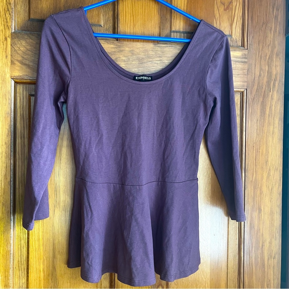 Pelham Crop Top Express Purple Small